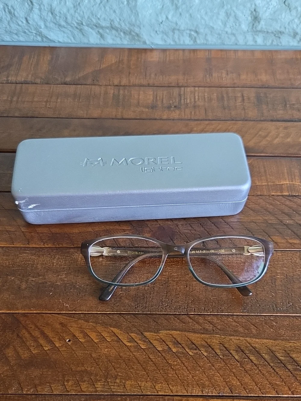 Jill Stuart Brown And Blue Women's Gray Glasses Frames